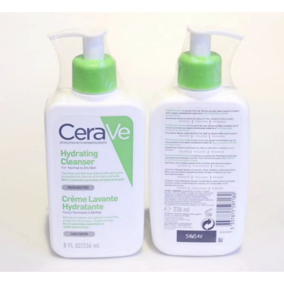 Hydrating Cleanser CREMELAVANTEHYDRATANTE -236ml